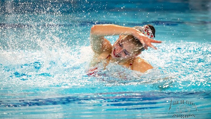 Strahsberger im Wasser