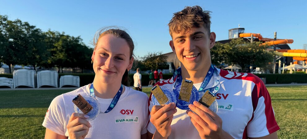GOLD-HATTRICK für Luka Mladenovic bei der U23 EM
