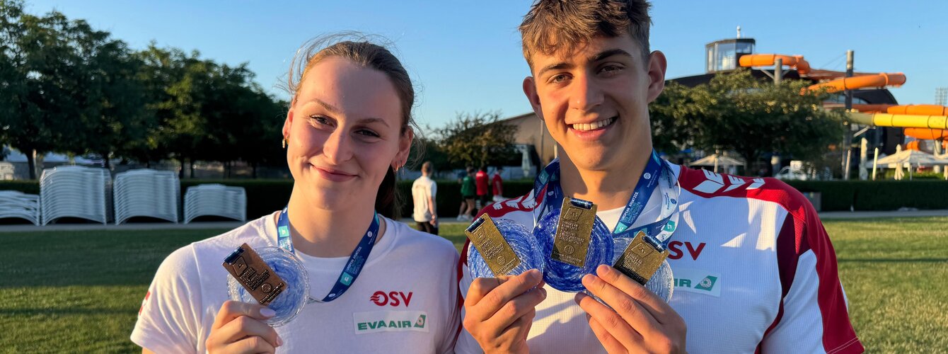 GOLD-HATTRICK für Luka Mladenovic bei der U23 EM