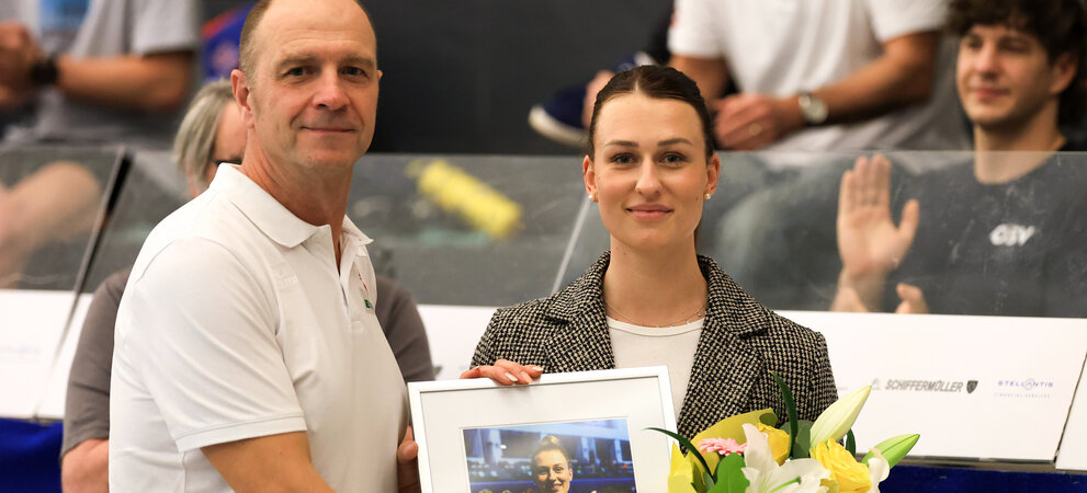 Ehrungen für Lena Kreundl und Heiko Gigler