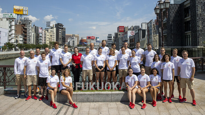 OSV Teamfoto in Fukuoka