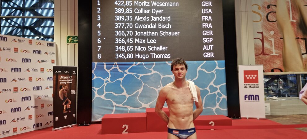 Rang 7 für Nico Schaller vom 3m