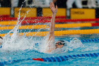 Nikolay Parvov Rückenschwimmen